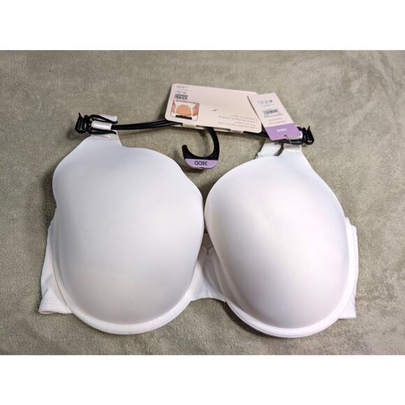 Secret Treasures Side Smoothing T-Shirt Bra 38DD 38 DD Underwire T Shirt Support - Picture 5 of 5